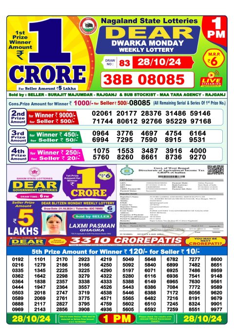 Lottery Sambad Today 2024