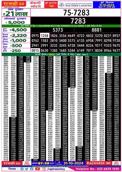 Lottery Sambad Today 2024
