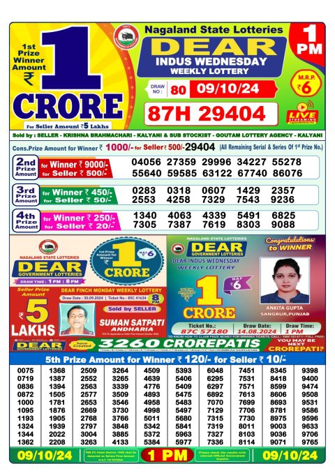 Lottery Sambad Today 2024
