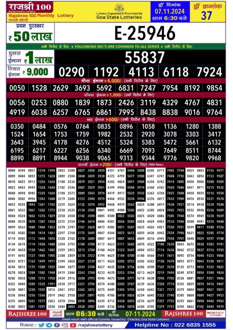 Lottery Sambad Today 2024