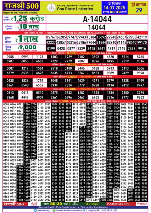 Lottery Sambad Today 2024