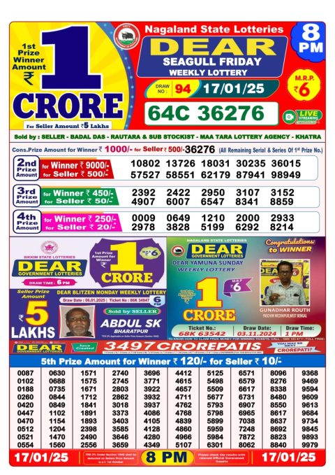 Lottery Sambad Today 2024