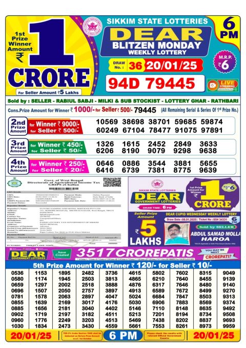 Lottery Sambad Today 2024