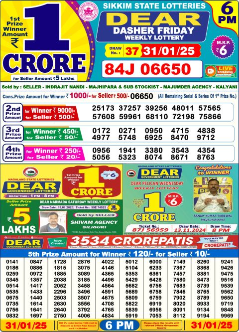 Lottery Sambad Today 2024
