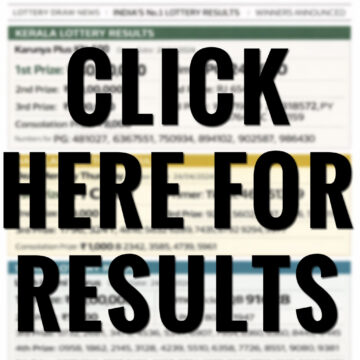 Lottery Result Today